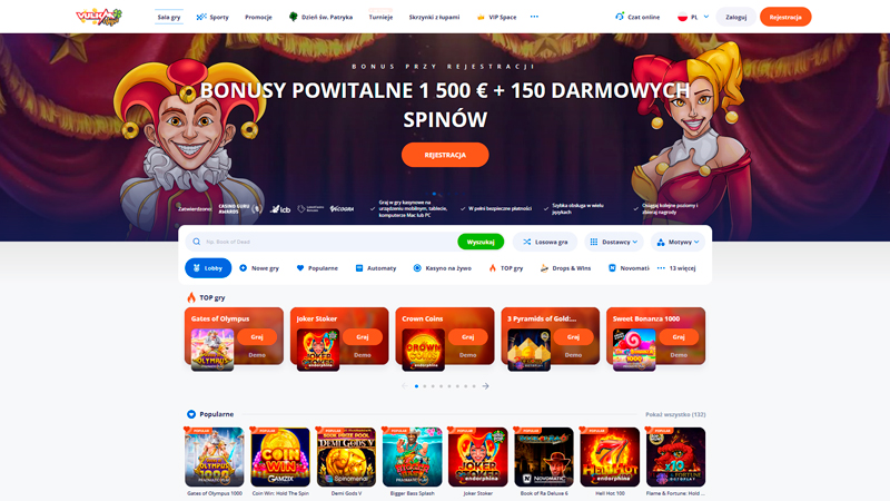 Vulkan Vegas Casino – Gry i Bonusy